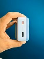 Baseus Comet Series 22.5W 20000mAh Dual Cable Digital Display Power Bank – Purple Color - Image 2