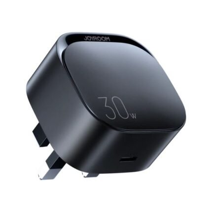 JOYROOM L-P307 30W PD Type-C Fast Charger – Black Color