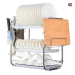 3 Layer Dish Drainer Rack - Image 2