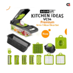 GearUP VC14 Premium 14-in-1 Vegetable and Fruits Multifuction Cutting Slicer Kitchen Tools