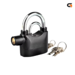 Waterproof Stainless Steel Siren Alarm Lock Anti-Theft Padlock for Motorcycle,