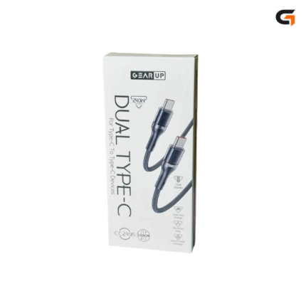 GearUP CC24015 Type-C to Type-C 240W PD